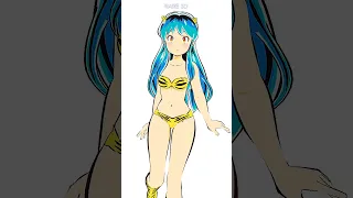 Lum - Urusei Yatsura (2022) 3D Model by Hyemi Kim #rare3d