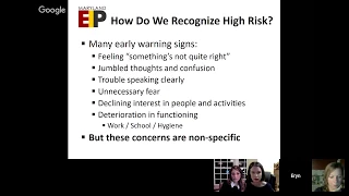 SPP 61: Early Intervention in Psychosis - First Episode and Psychosis-Risk Syndromes