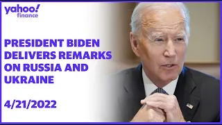 President Biden delivers remarks on Russia and the Ukraine