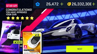 ASPHALT 9 | Opening 350 Aston Martin Valhalla Concept packs & Test Drive