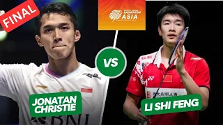 [FINAL] Jonatan CHRISTIE vs LI Shi Feng | Badminton Asia Championships 2024  [FINAL]