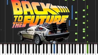 Back to the Future  - Main Theme [Piano Tutorial] (♫)