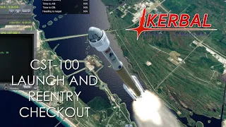 CST-100 Checkout Test (RO in KSP 1.12)