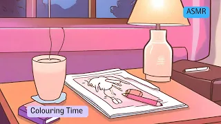 Coloring Time with your boyfriend [ Littlespace ASMR] [Daddy roleplay ]