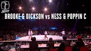 Popping Semi-Final - Juste Debout 2018 - Brooke & Dickson vs Ness & Poppin C