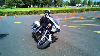 New Police Motorcycle demo by Victory.