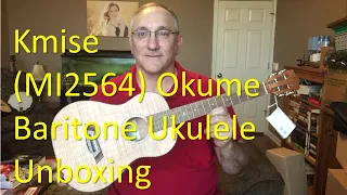 Kmise Okoume baritone Ukulele Unboxing