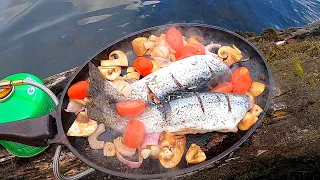 Cutthroat Trout Catch & Cook In A Rowboat! Forage To Fire Ep.36