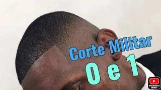 como fazer corte  baixinho usando a 0 e 1