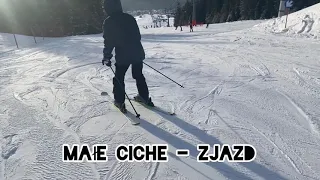 Małe Ciche - stok narciarski zjazd polskie góry
