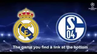 Real Madrid vs Schalke Live 2015 Full HD 720p