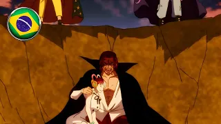 🇧🇷 Shanks Usa o Haki Do Rei Para Salvar Uta 😱🔥 (One Piece Red)