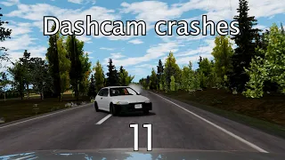 BeamNG Drive | Dashcam crashes with real sounds 11