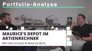 Portfolio-Analyse | Maurice's Depot im Aktienrechner