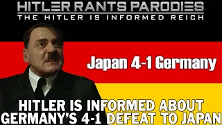 Hitler is informed about Germany’s 4-1 defeat to Japan