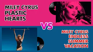 Plastic Hearts VS Endless Summer Vacation: Miley VS Miley (Album Battle) ⚔️ | TOPS PRODUCCIONES