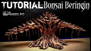 Step By Step Make Aquascape Bonsai From Senggani Root