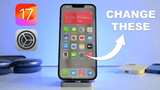 5 Settings You NEED to Change in iOS 17