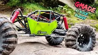 GMade R1 Rock Buggy Nature trail parkour---RCRockandSand