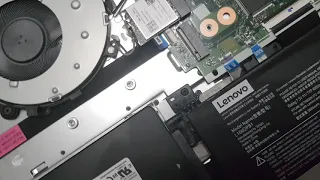 Установка SSD на ноутбук Lenovo s145-15ast, здесь есть слот М2, разборка ноутбука.