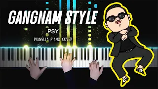 i play GANGNAM STYLE but with 4 hands!