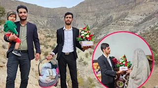 Adventurous courtship😥A Great Trouble for Two Motherless Children /nomads of iran