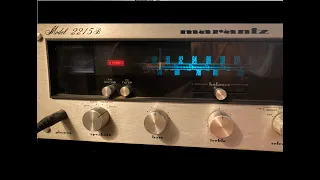 Marantz 2215B Repair Part 1 - One Channel No Sound Output