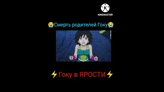 Смерть родителей Гоку|Гоку в Ярости