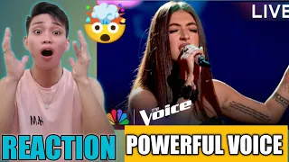 Nini Iris Last Chance Performance of 'Mad World ' by Tears for Fears | The Voice Lives | REACTION