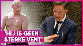 Mark Rutte over ontmoeting met Poetin: 'Hij is geen sterke vent'