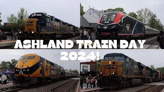 Ashland Train Day 2024! Lots of meets, biggest horn shows, special interest locos, and more!