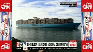 CNN Redacción Con Gabi Frías: Soluciones Para Aliviar Las Cadenas De Suministro Global - 10/13/2021