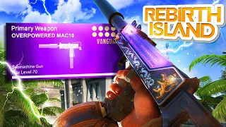 the RETURN of the MAC-10 on REBIRTH ISLAND😱! (Vanguard Warzone)