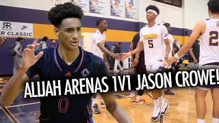 Alijah Arenas 1V1 Jason Crowe Jr In Most Anticipated Game of the year