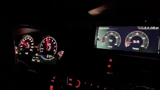 BMW M3 F80 Comp stage 2 Antilag testing from BM3