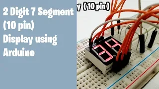 2 Digit 7 Segment 0-99 counter with Arduino