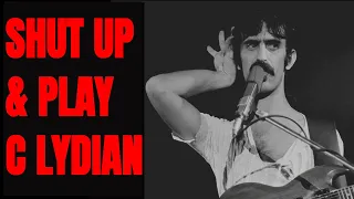 Frank Zappa Style Rock Guitar Backing Track in C Lydian