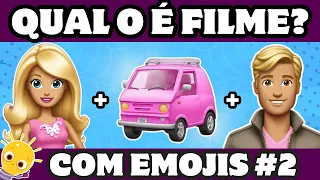 😜😨 ADIVINHE O FILME PELOS EMOJIS 2 | Teste seus Conhecimentos Sobre Filmes com Emoji #quiz #macaquiz