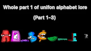 Whole unifon alphabet lore part 1 (credits to @ChrisMcLean101 )