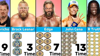 Every WWE Title Holder Ranked By Number of Reigns