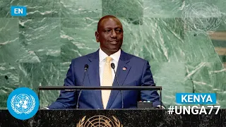 🇰🇪 Kenya - President Addresses United Nations General Debate, 77th Session (English) | #UNGA