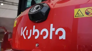 Kubota unveil their largest excavator! | KX085-5