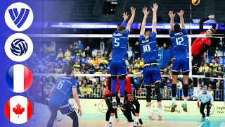 France vs. Canada - Full Match | Semi Final | Men's Volleyball World League 2017