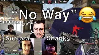 Sinatraa Reacts To OpTic Yay Outplaying C9 Curry In His Own Smoke Ft Zombs, Shanks, Subroza & More!