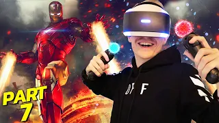 THE FINAL BOSS FIGHT & ENDING! | Marvel's Iron Man VR - Part 7 (PS4 Walkthrough/Gameplay)