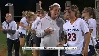 North Carolina vs Virginia Women's Colleg Lacrosse 2022