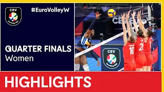 Italy vs. Russia Highlights - #EuroVolleyW