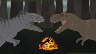 [DC2] T-rex vs Giganotosaurus | ANIMATION