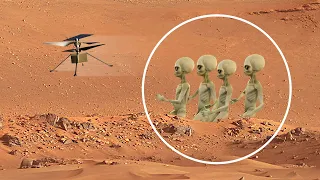 The Martians harass us on Mars - Perseverance - Ingenuity / animation