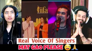 Real Voices Of Singers | Without Autotune | Reaction | The Tenth Staar